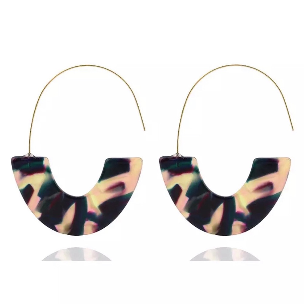 HOST PICK 💕3 for $27 ❤️ Tortoise acrylic earrings